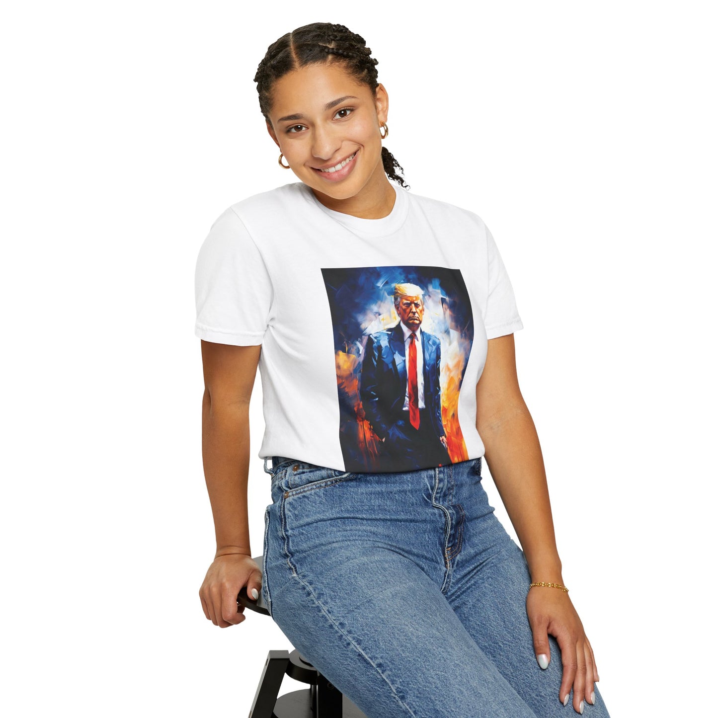"Trump Portrait" #22, Unisex T-shirt (Light Colors)
