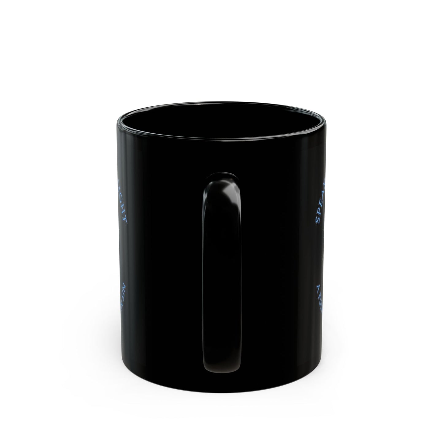"Speak only from Light", Black Mug (11oz & 15oz)