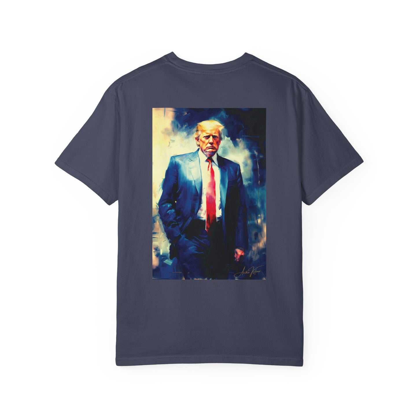 "Trump Portrait No. 6", Unisex T-shirt (Dark Colors)