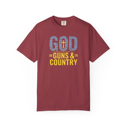 "God Guns & Country" #01, Unisex T-shirt