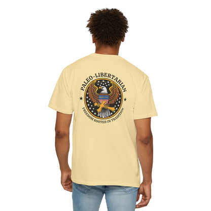 "Paleo-Libertarian" #01, Unisex T-shirt (Light Colors)