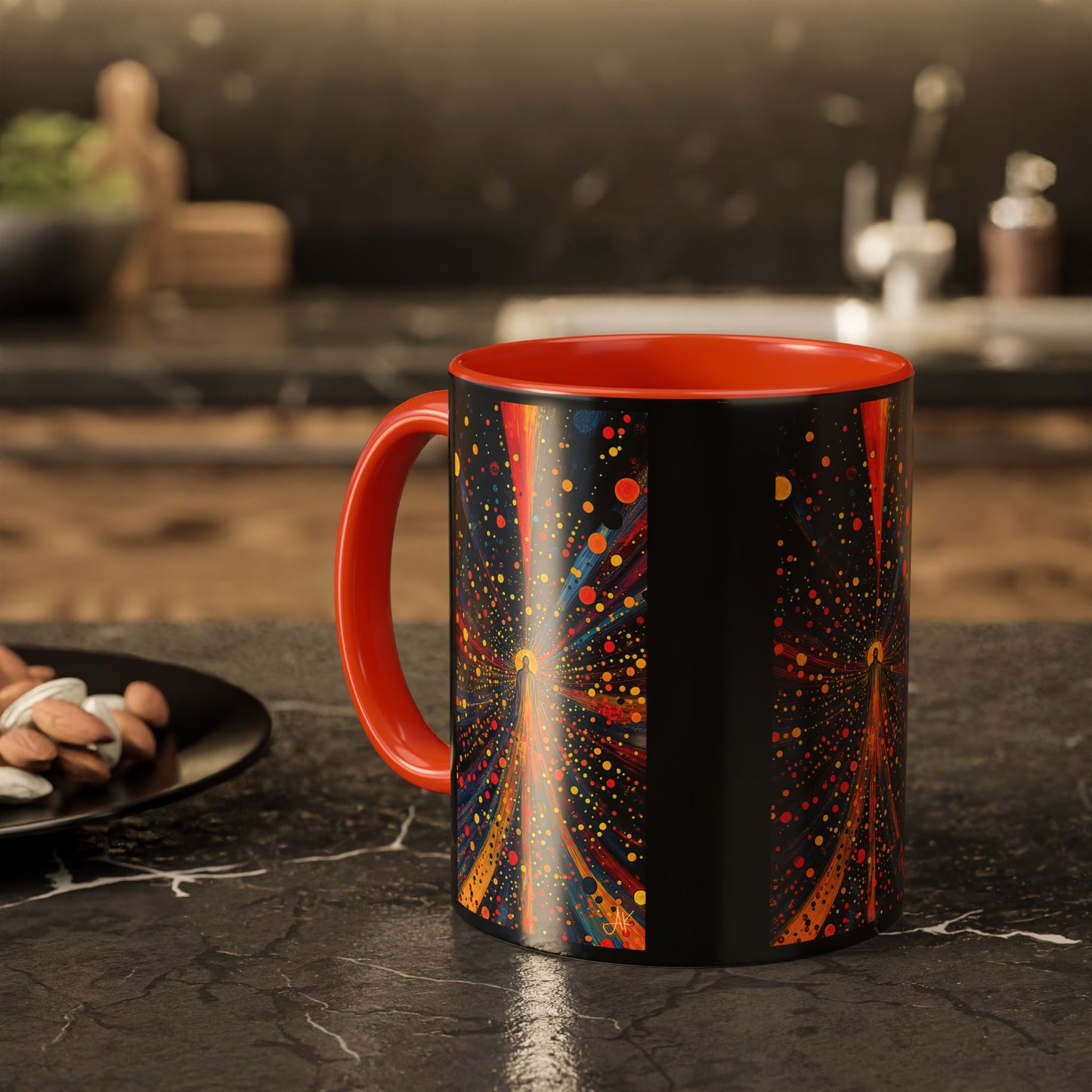 "Illuminated by Grace - 2 Corinthians 4:6", Colorful Mugs (11oz & 15oz)
