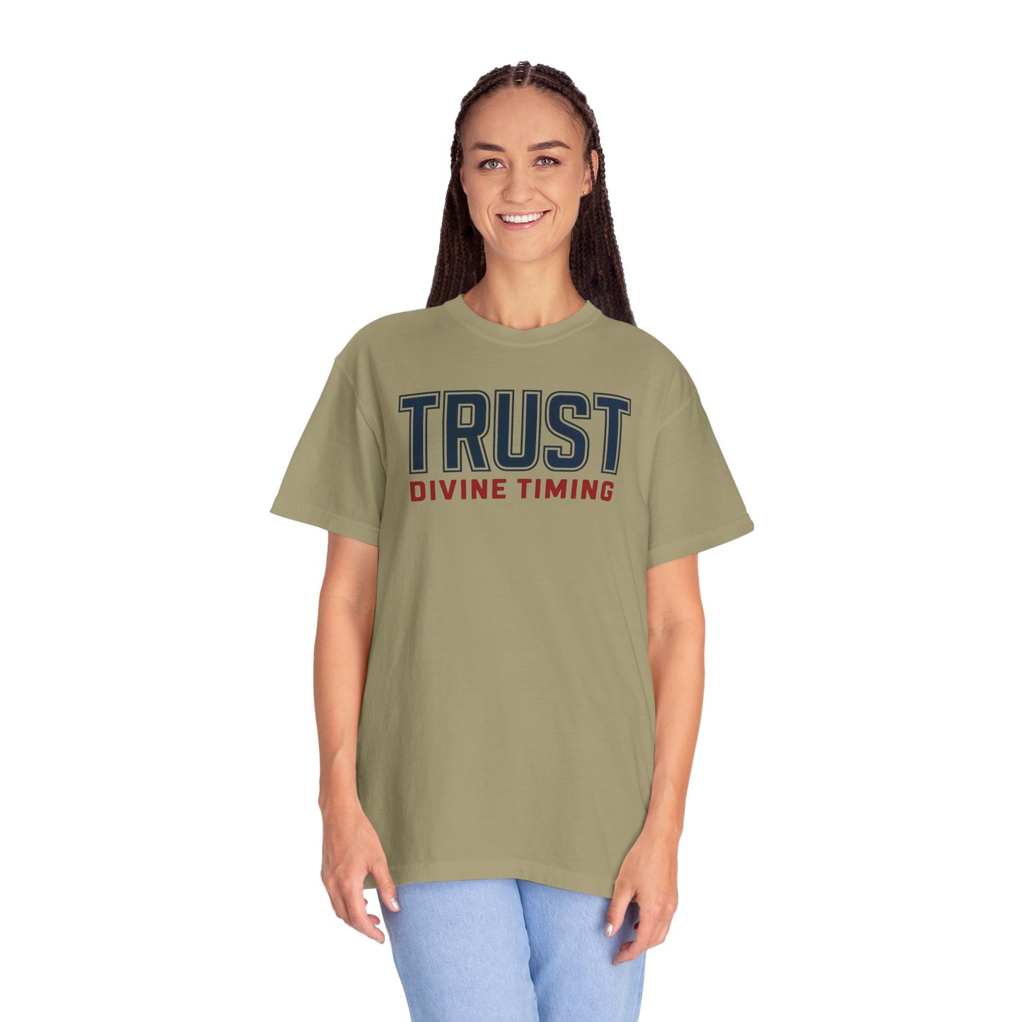 "Trust Divine Timing" #02, Unisex T-shirt