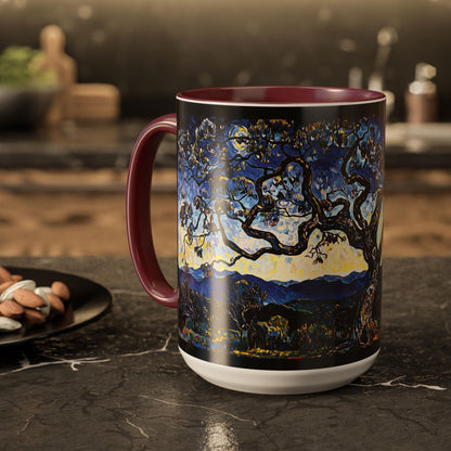 "Crann na Beannachd (Gaelic) - Tree of Blessing (English)", Colorful Mugs (11oz & 15oz)