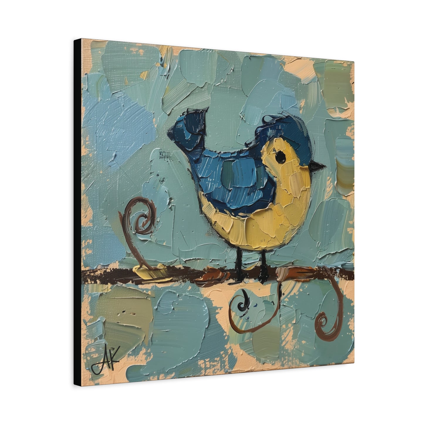 "Little Birdie", Fine Art Matte Canvas, Stretched, 1.25"