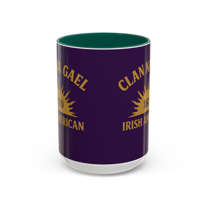 "Clan na Gael - Irish American", Colorful Mugs (11oz, 15oz) (3B0A4F)