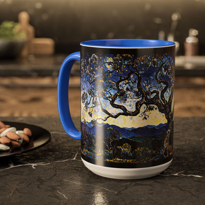"Crann na Beannachd (Gaelic) - Tree of Blessing (English)", Colorful Mugs (11oz & 15oz)