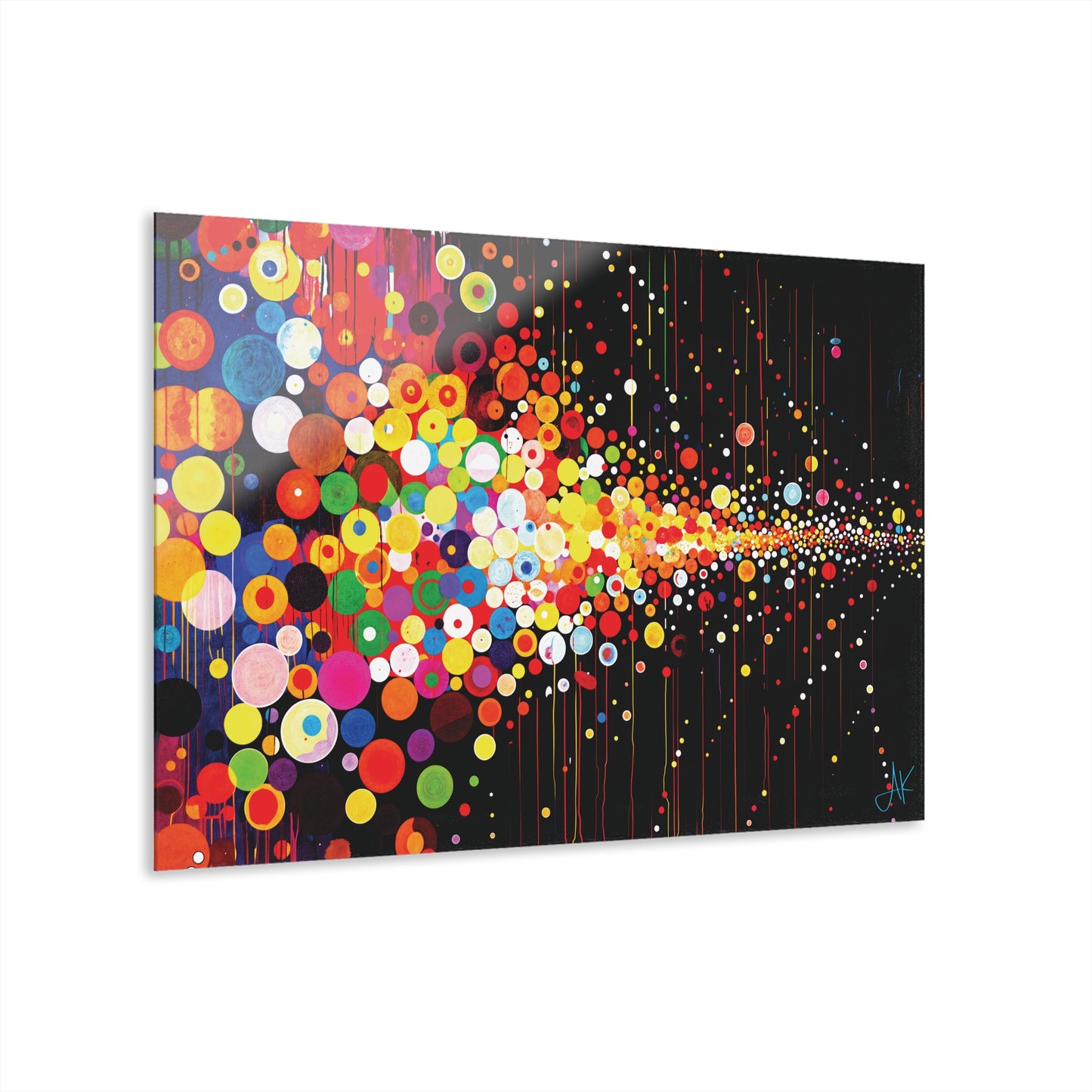 "Abstract No. 74", Fine Art Acrylic Wall Prints (French Cleat Hanging)