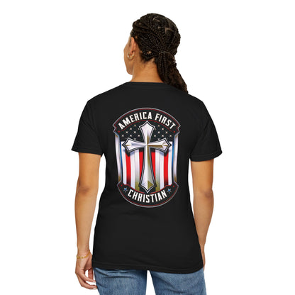 "America First - Christian" #01, Unisex T-shirt