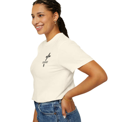 "Steadfast Cross in Black", Unisex T-shirt