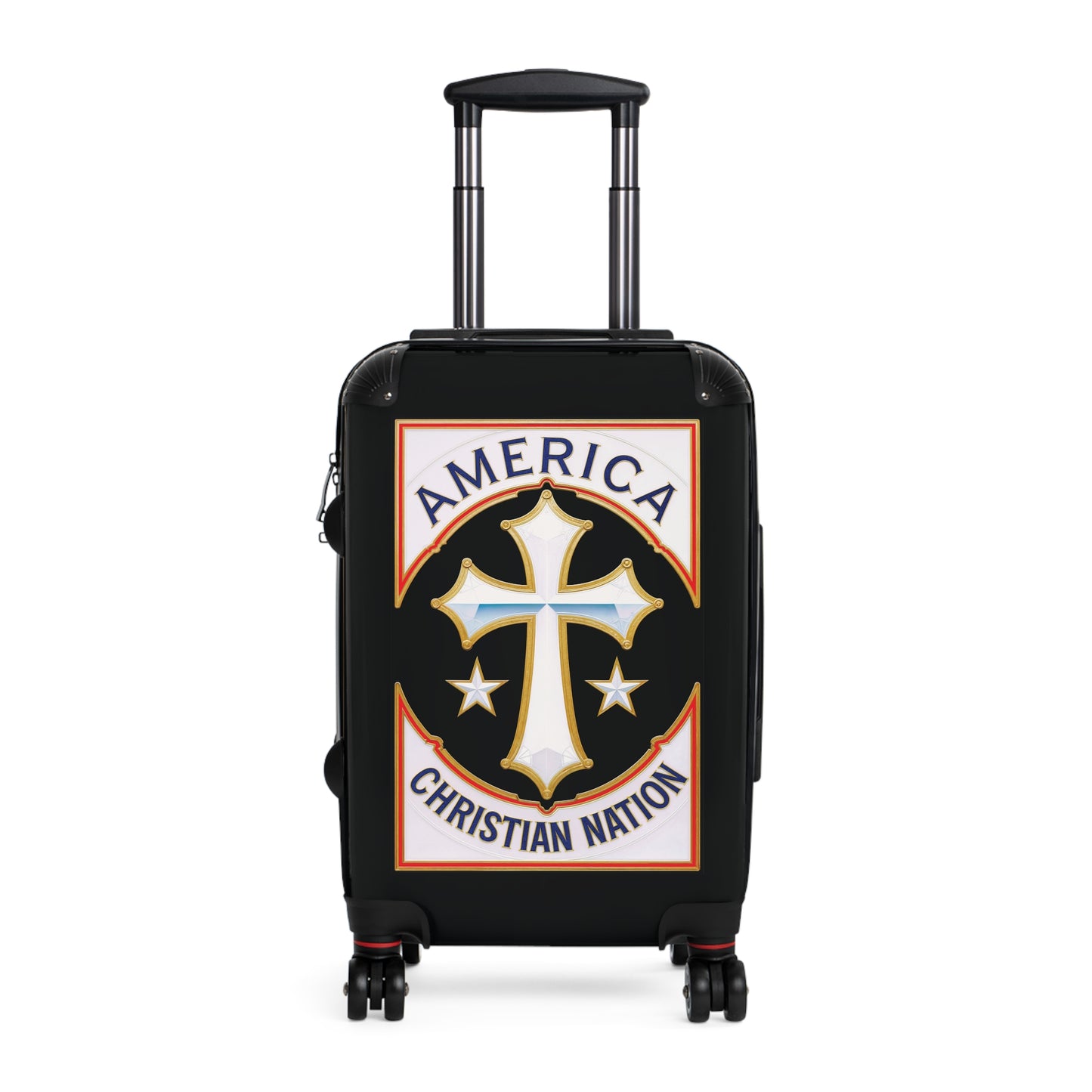 "America Christian Nation" #21 Suitcases (Pitch Black)