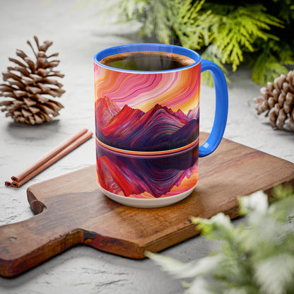 "For In Him All Things Were Created" Colossians 1:16 (NIV), Colorful Mugs (11oz & 15oz)