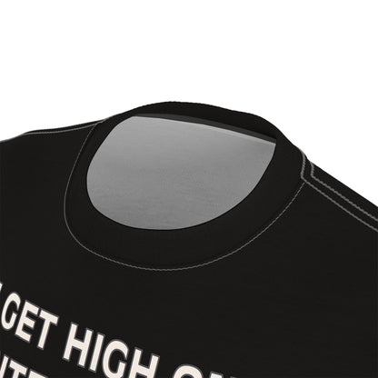 "Intelligent Conversation", Unisex T-shirt (Dark Veil)