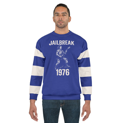"Jailbreak 1976", Unisex Sweatshirt (Patriot Blue)