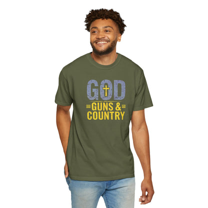 "God Guns & Country" #01, Unisex T-shirt