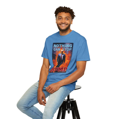 "Nothing Can Stop Trump", Unisex T-shirt (Light Colors)