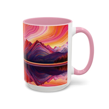 "For In Him All Things Were Created" Colossians 1:16 (NIV), Colorful Mugs (11oz & 15oz)