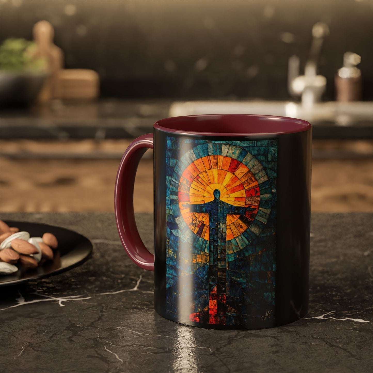 "Alpha and Omega - Revelation 22:13", Colorful Mugs (11oz, 15oz)