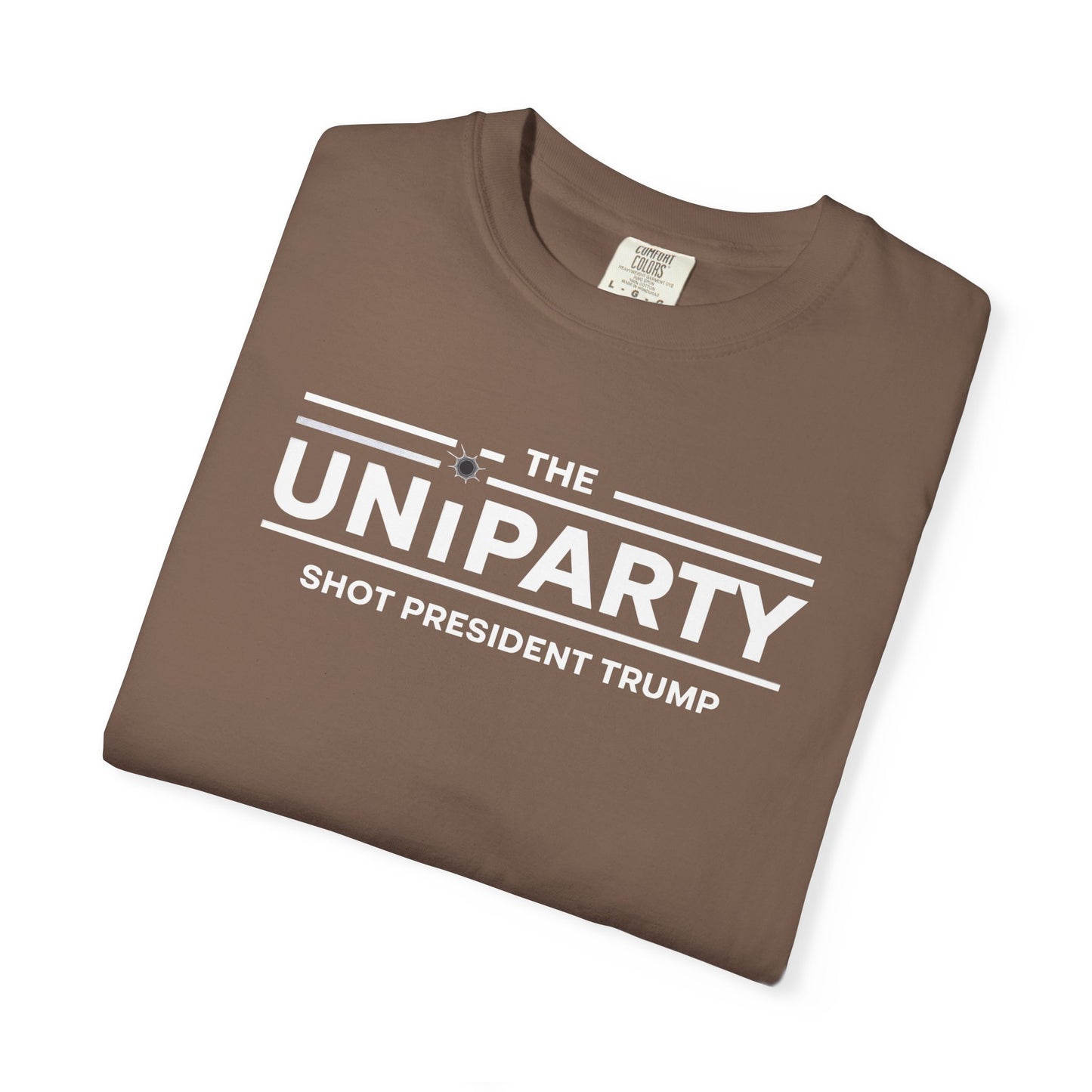 "The Uniparty Shot President Trump" #03, Unisex T-shirt