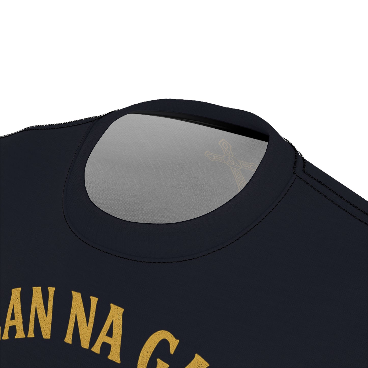 "Clan na Gael - Irish American", Unisex T-shirt (Black Denim)