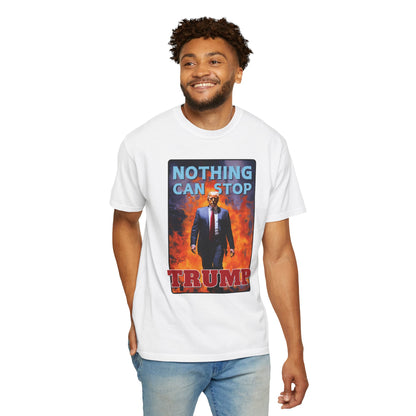 "Nothing Can Stop Trump", Unisex T-shirt (Light Colors)