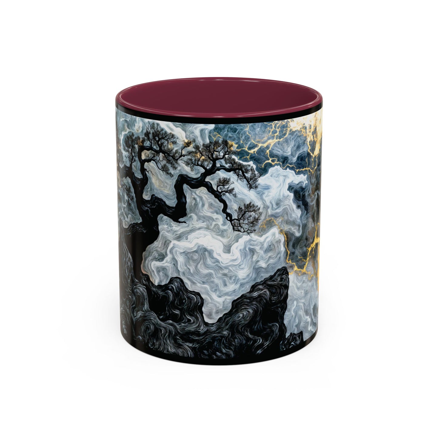 "An Crann Naomh (Gaelic) - The Sacred Tree (English)", Colorful Mugs (11oz & 15oz)