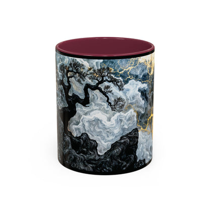 "An Crann Naomh (Gaelic) - The Sacred Tree (English)", Colorful Mugs (11oz & 15oz)