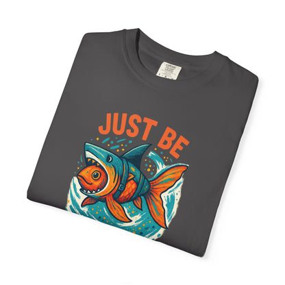 "Just Be Yourself", Unisex T-shirt (Black and dark colors)