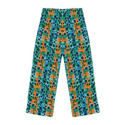"Midnight Coral", Women's Pajama Pants