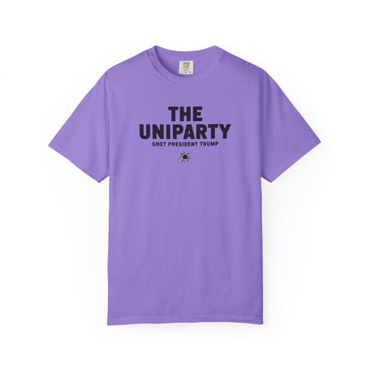 "The Uniparty Shot President Trump" #02, Unisex T-shirt