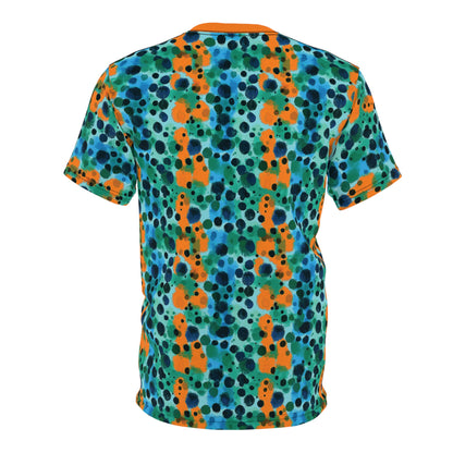 "Midnight Coral", Unisex Tee (Midnight Coral Orange)