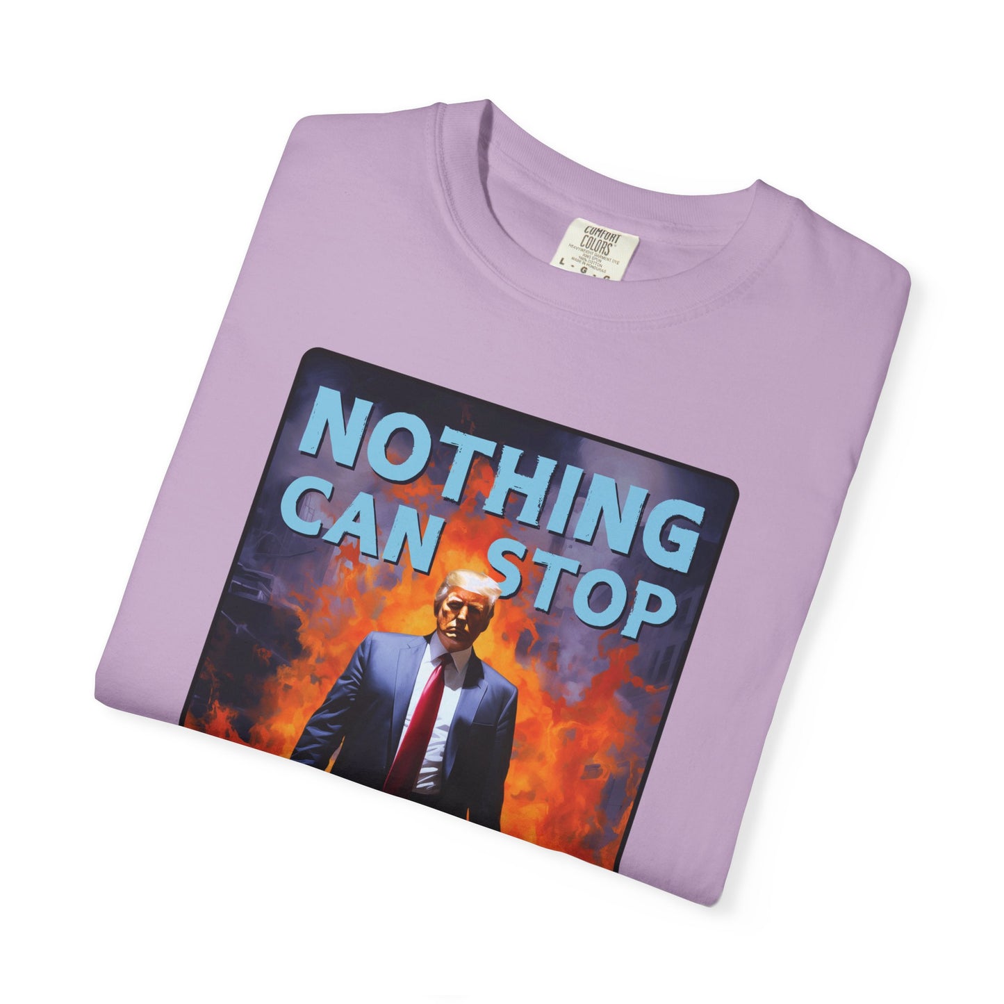 "Nothing Can Stop Trump", Unisex T-shirt (Light Colors)