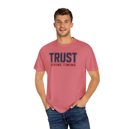 "Trust Divine Timing" #02, Unisex T-shirt