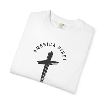 "America First Christian" #05, Unisex T-shirt (Light Colors)