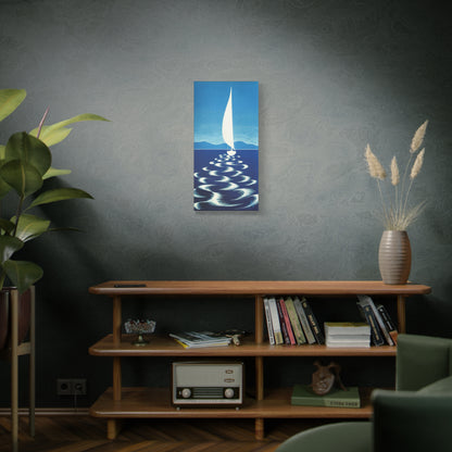 "Smooth Sailing", Fine Art Matte Canvas, Stretched, 1.25"