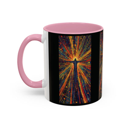 "Born Again in His Radiance - Isaiah 60:1", Colorful Mugs (11oz & 15oz)