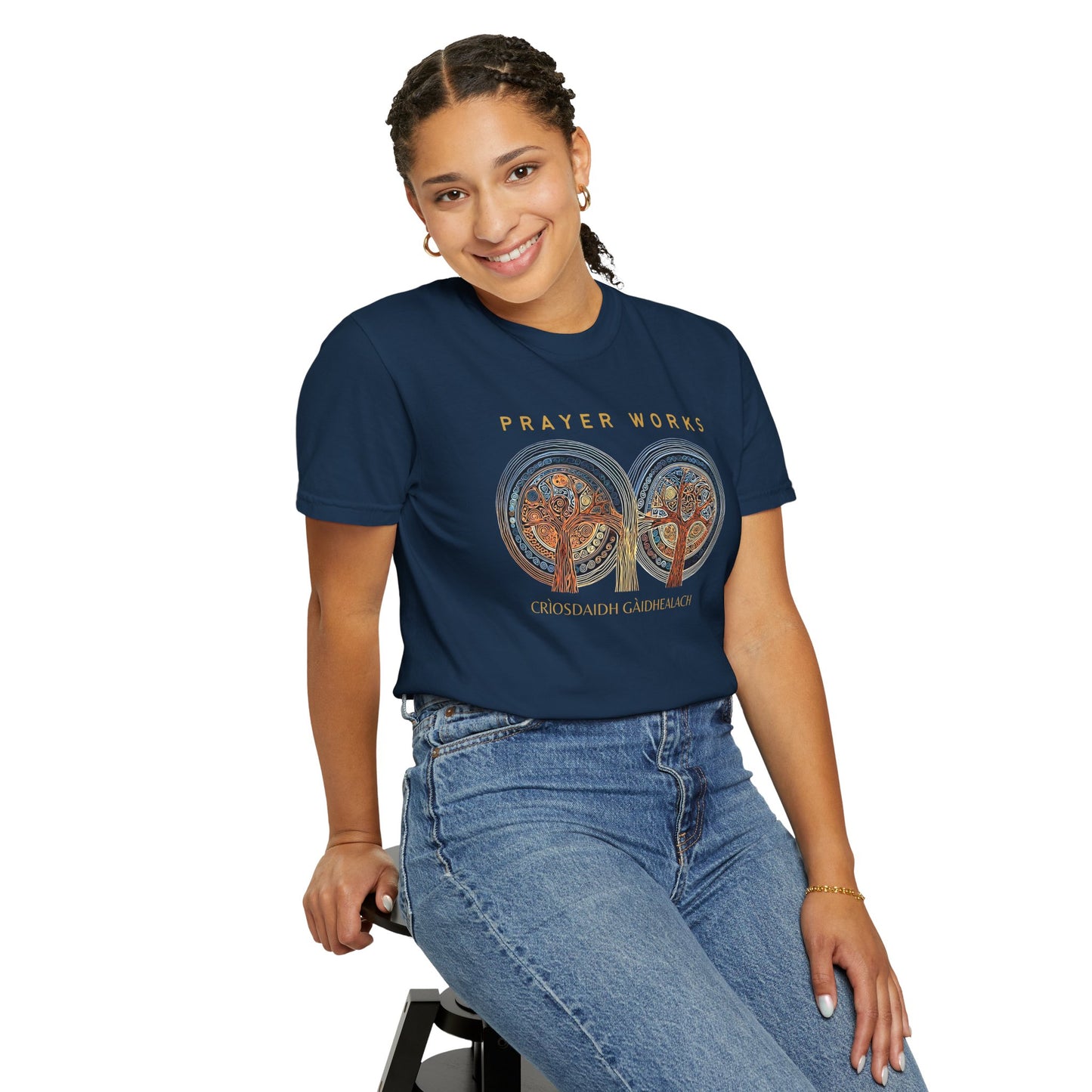"Prayer Works - Criosdaidh Gàidhealach", Unisex T-shirt