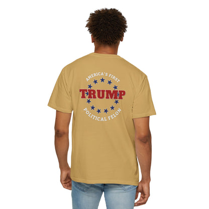 "Trump - America's First Political Felon", Unisex T-shirt