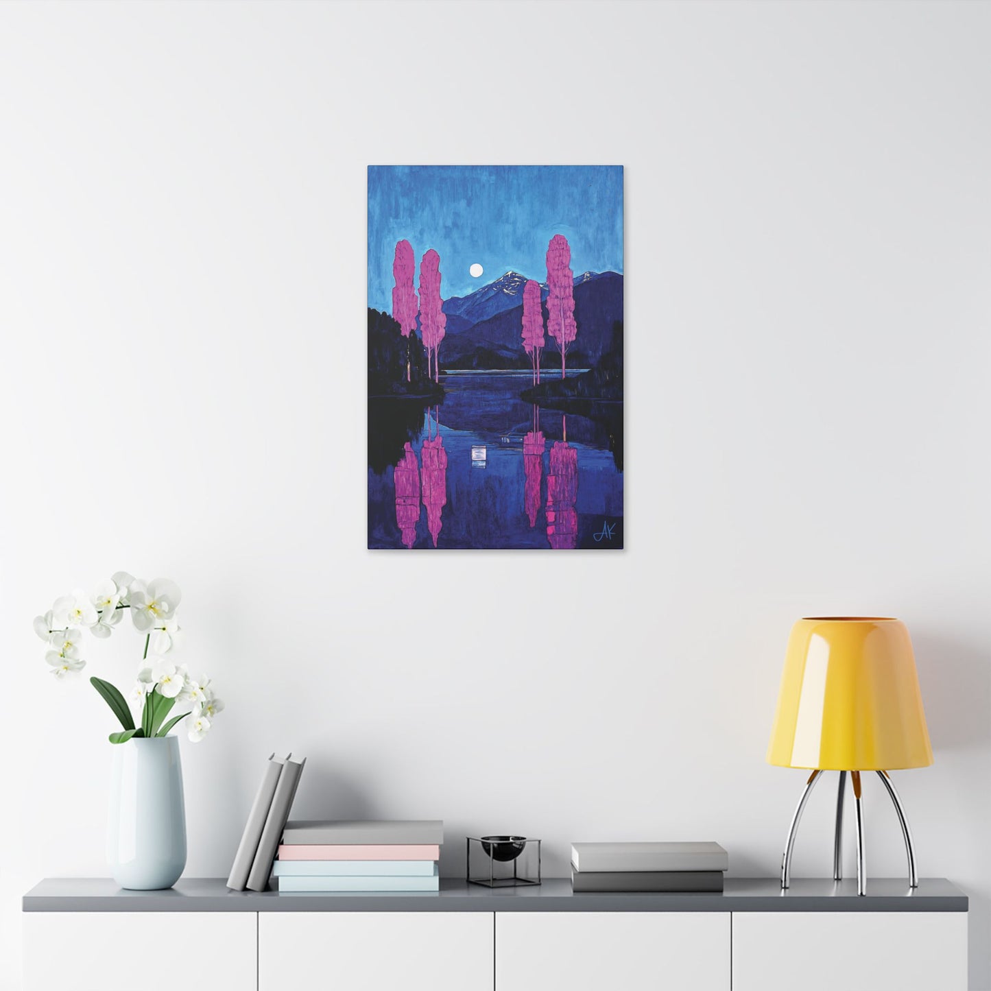 "Sentinels of the Loch", Stretched Classic Canvas Fine Art Print