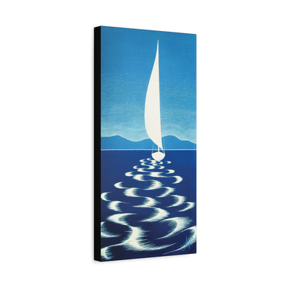 "Smooth Sailing", Fine Art Matte Canvas, Stretched, 1.25"