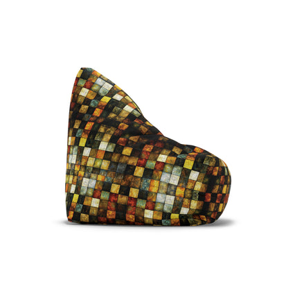 "Wood Block Pattern" #01, Bean Bag Chair Cover