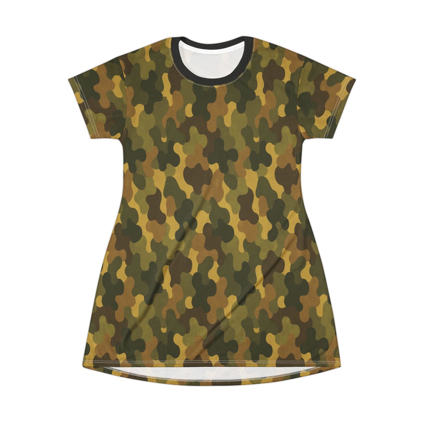 "SASR Day-Ops Camouflage", T-Shirt Dress (SASR Black Collar)