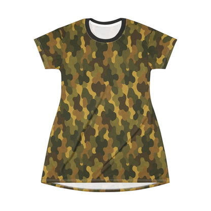 "SASR Day-Ops Camouflage", T-Shirt Dress (SASR Black Collar)