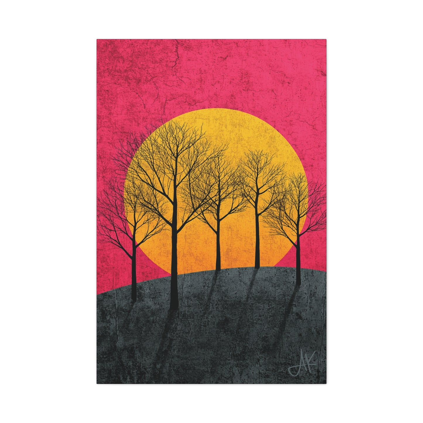 "Colors of Days End", Fine Art Matte Canvas, Stretched, 1.25"