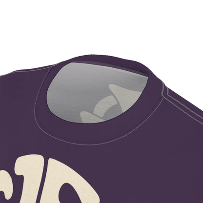 "Retro Jesus", Unisex T-shirt (Acai Berry)