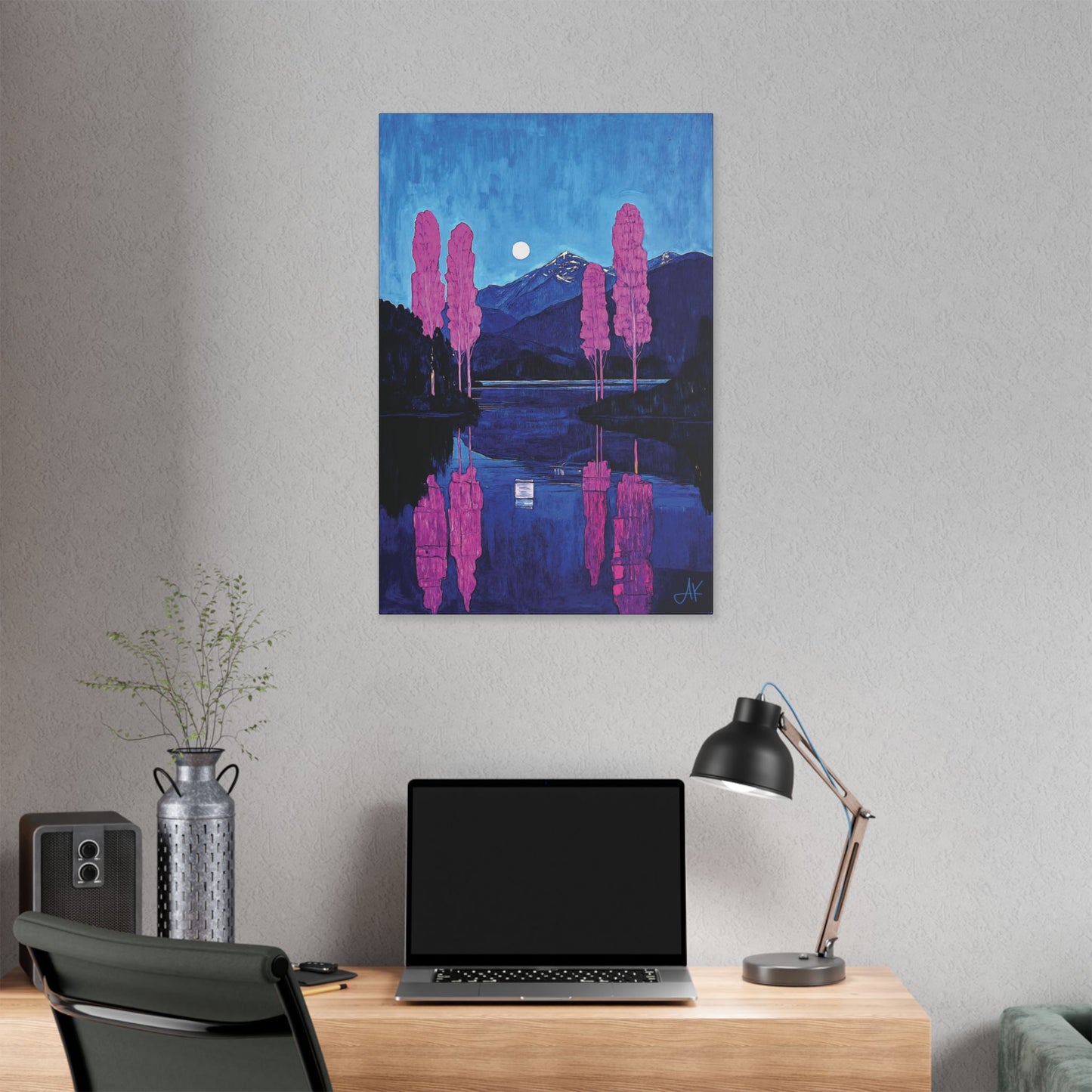 "Sentinels of the Loch", Stretched Classic Canvas Fine Art Print