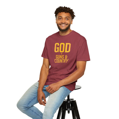 "God Guns & Country" #02, Unisex T-shirt