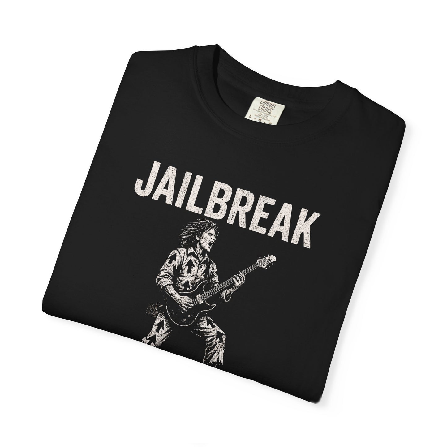 "Jailbreak 1976", Unisex T-shirt (Black)