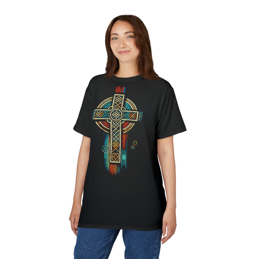 "Ancestral Faith", Unisex Tee (Void Black)