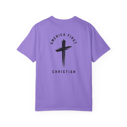 "America First Christian" #05, Unisex T-shirt (Light Colors)